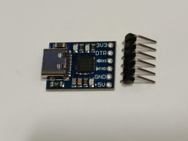 Преобразователь ET CP2102-6 USBTypeC-UART