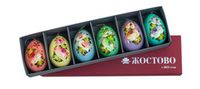 Zhostovo Easter eggs - set of 6 eggs SET04D-667785776