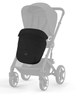 Коляска 2 в 1 Cybex Talos S Lux BLK Moon Black с дождевиками прогулочного блока и люльки