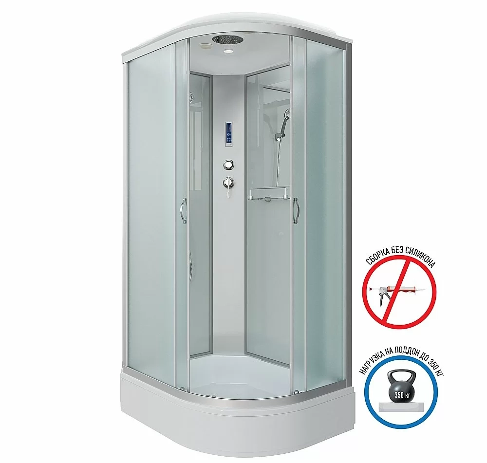 Душевая кабина Niagara Classic NG-33984-14P 90x80