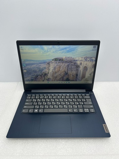 Ноутбук Lenovo IdeaPad 3 14ADA05 (81W000FXRU) 14.0"/AMD Ryzen 5 3500U/RAM 8GB/SSD 256GB/AMD Radeon Vega 8/1920*1080/TN/Windows 11/Подсветка кл-ры: нет/синий. Состояние: Уценка/небольшой след на матрице от клавиатуры/С1