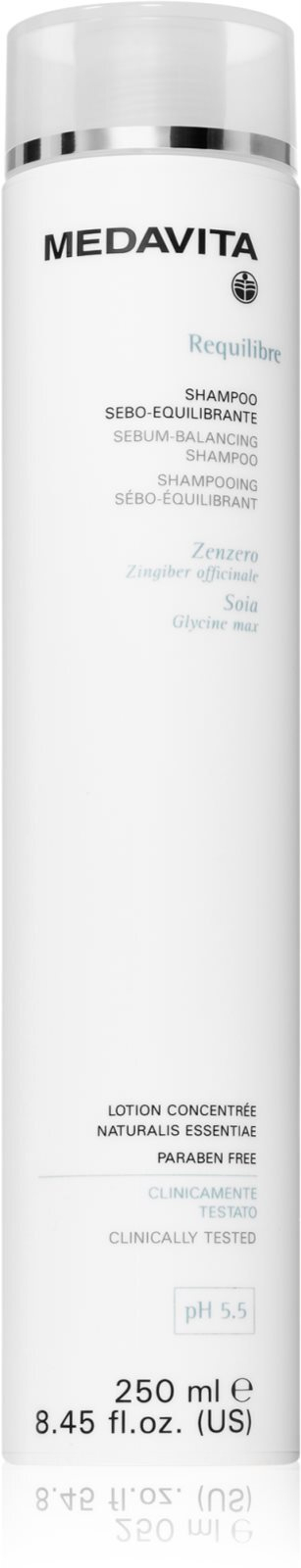 Medavita Requilibre - шампунь для жирной кожи головы /   250  ml  / GTIN 8033928505212