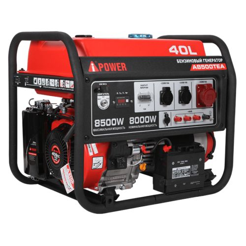 Бензиновый генератор A-iPower A8500ТEA 8кВт, 400В/50Гц (разъем ATS)