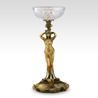 Ваза "Нимфа" (с хрустальной чашей)