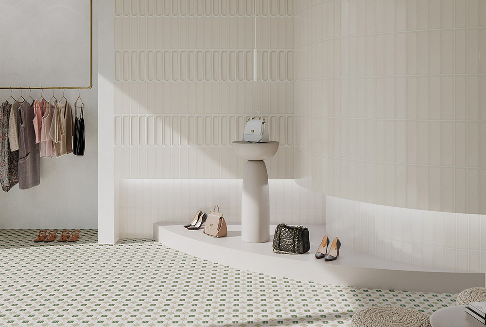 Wow Aquarelle O Mint Grey 7.5x30