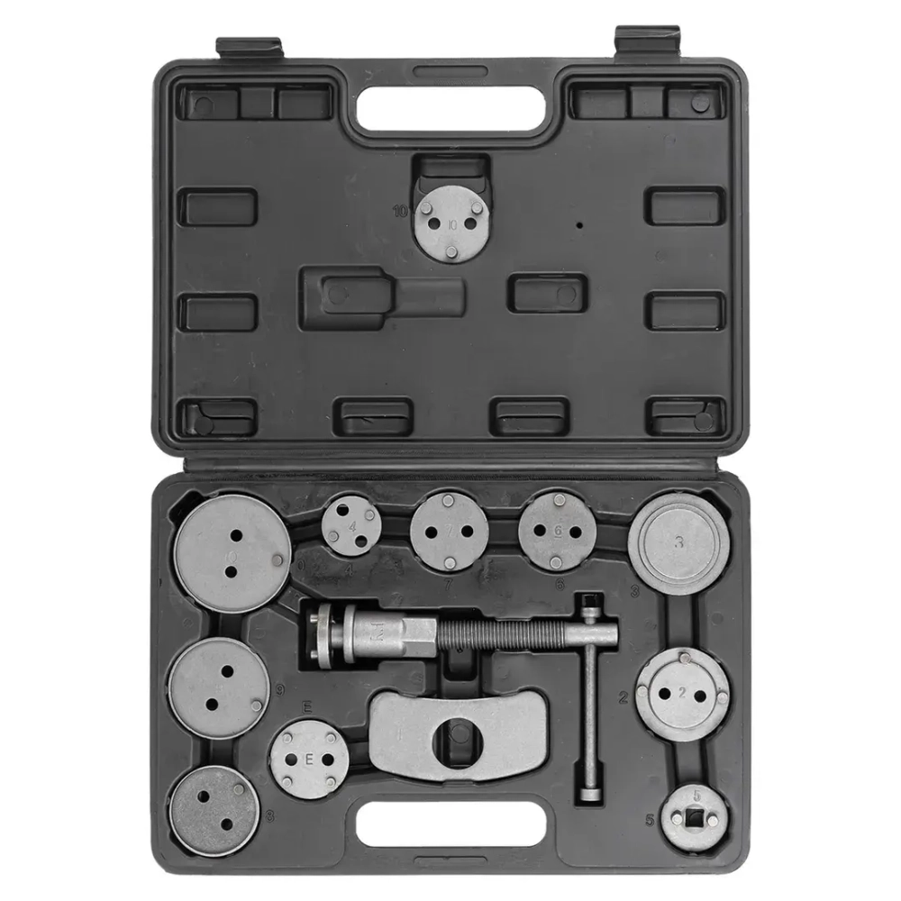 Набор инструментов для обслуживания тормозных цилиндров 13пр., в кейсе Forsage F-65802