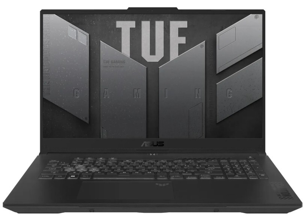 Ноутбук  ASUS TUF F17 FX707VUR-HX225 17.3 ", Core i5, 16 Гб RAM, 512 Гб SSD, GeForce RTX 4050, Серый