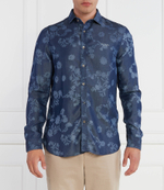 Рубашка LS SUNSET FLO GUESS - темно-синий(M3YH10 WFKE0)