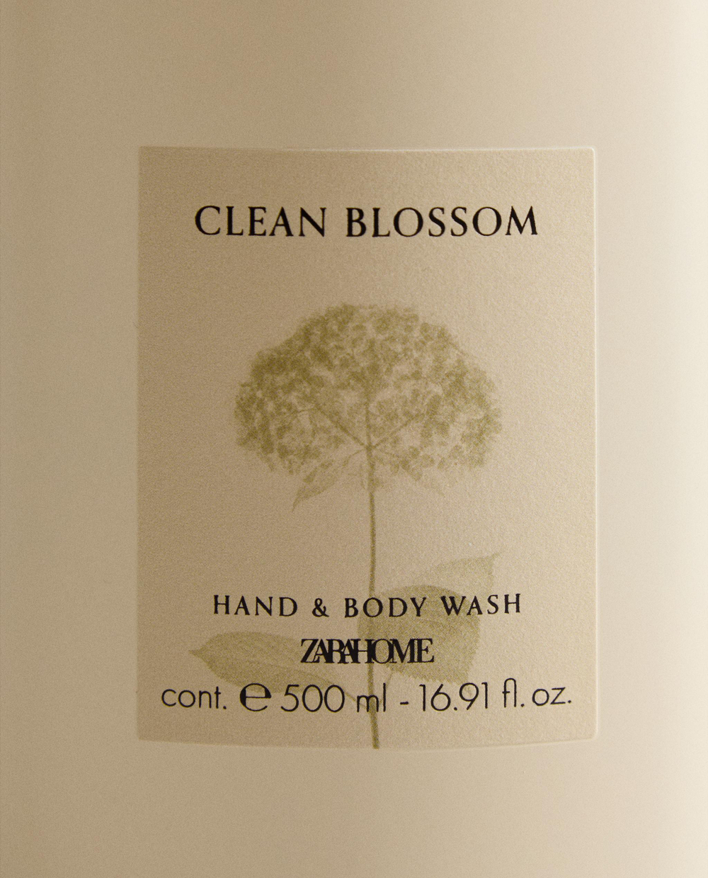 Zara Home Жидкое мыло Clean Blossom 500 мл для рук и тела, парфюмированное, аромат цветочный