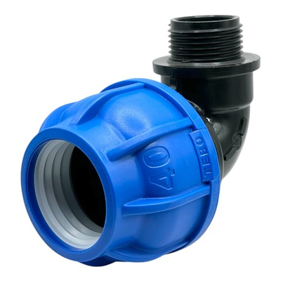 Отвод TEBO переходной 40x1" с НР