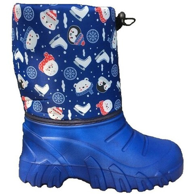 Сапоги зимние Аляска детские на кулиске, микс р. 28/29