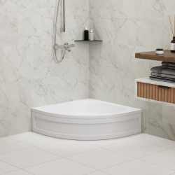 Душевой поддон полукруглый RGW BP/CL-S (800x800)