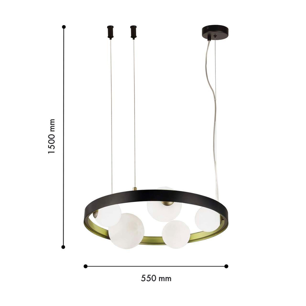 Подвесная люстра F-Promo Oxigen 4628-5P