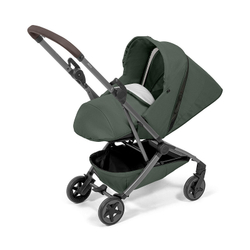 Детская прогулочная коляска Joolz Aer 2 с бампером и реверсивным блоком Forest Green