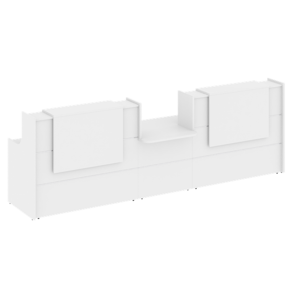 Onix Ресепшн O.R-K-19 Белый Бриллиант 3590*766*1187