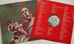Винтажная виниловая пластинка LP Queen News Of The World (Sweden 1977)