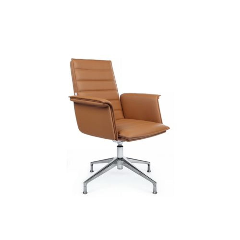 Кресло для посетителей Riva Design Rubens-ST С1819-2, Светло-коричневый