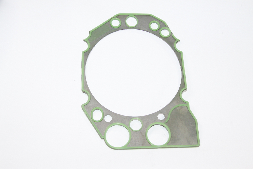 Прокладка ГБЦ ЯМЗ 240 армированная, зелёный/синий силикон индивидуальная голова (Балаково)