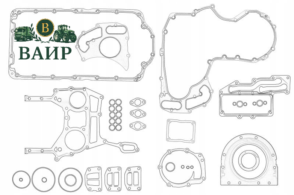 Комплект прокладок нижний T403047 Perkins