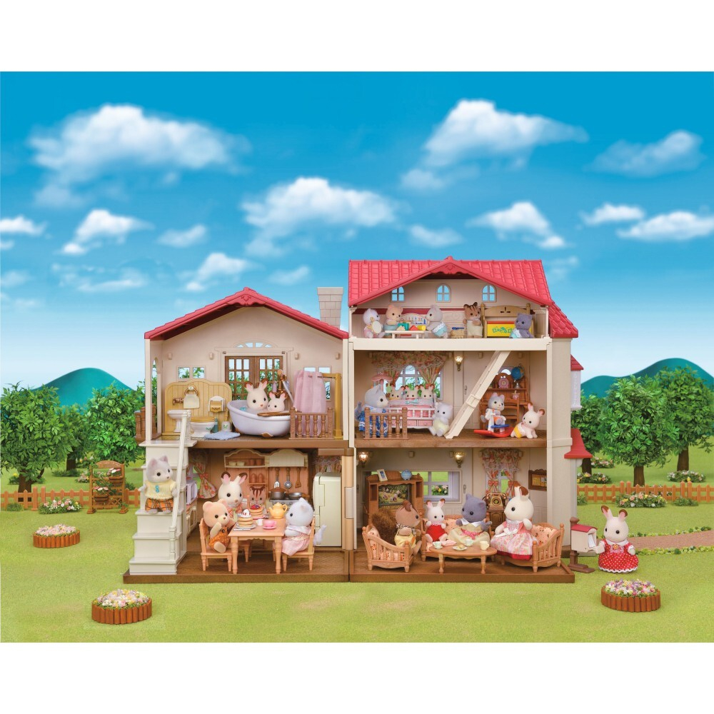 Sylvanian Families - Городской дом с потайной комнатой на чердаке 5708 / артикул   5708  / GTIN 5054131057087