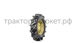 Комплект резины с дисками STD agri для Solis 26 7.00-14 / 8.3-24