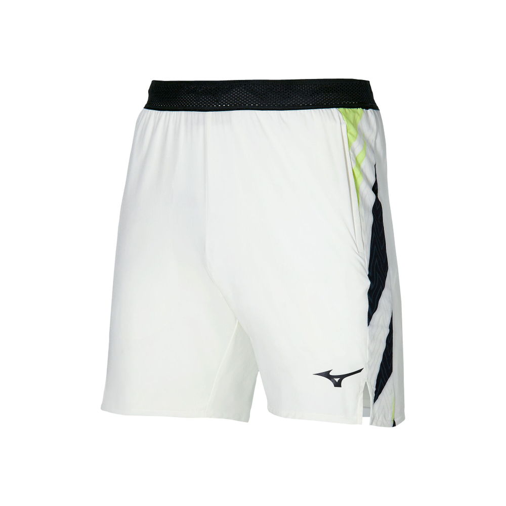 Мужские теннисные шорты Mizuno 8 In Amplify Shorts Men - White, Multicoloured