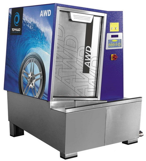 Автоматическая мойка колес "Торнадо-AWD (Н)" с функцией нагрева