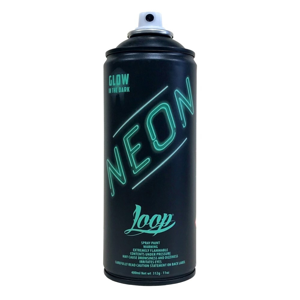 Краска фосфорная LOOP NEON - 400мл (зеленая)