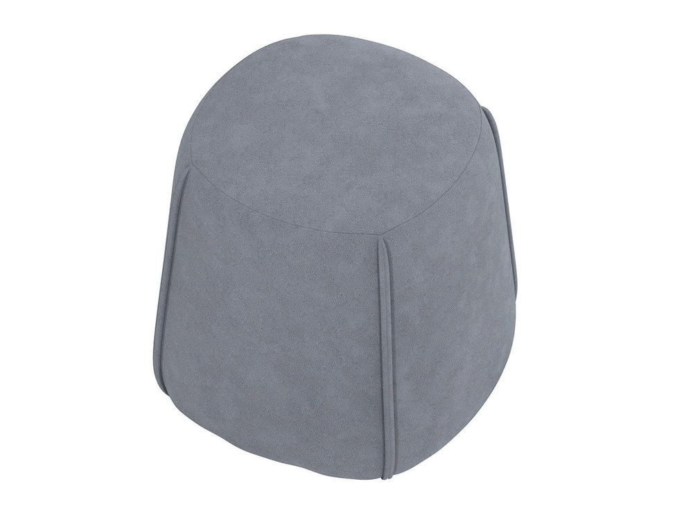 Пуф Шелдон / букле Лайк серый 995