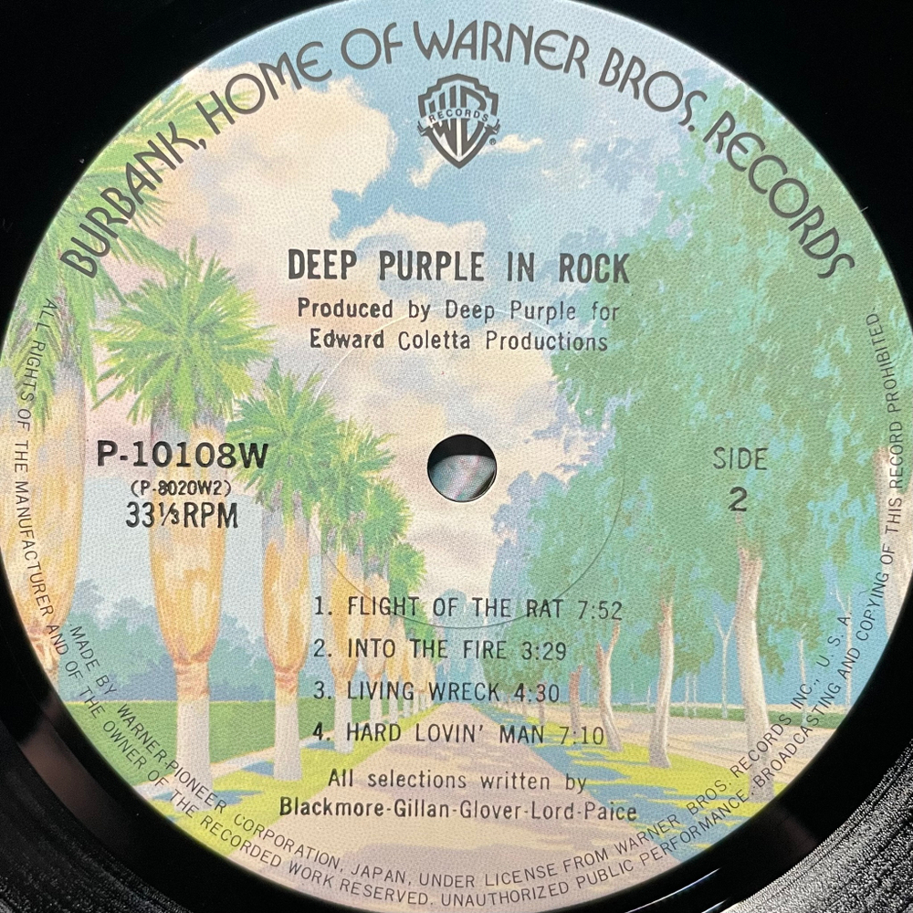 Deep Purple - In Rock (Япония 1976г.)