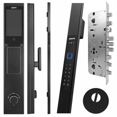 Sanyo D502 Автоматический умный замок с ручкой-штангой и сканом лица (Face ID)