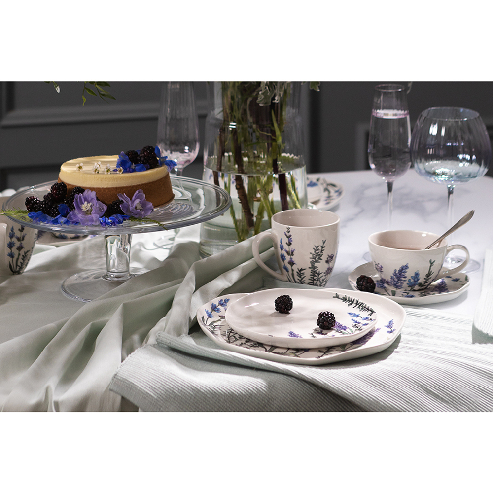 Набор чайных пар floral, 250 мл, 2 шт.