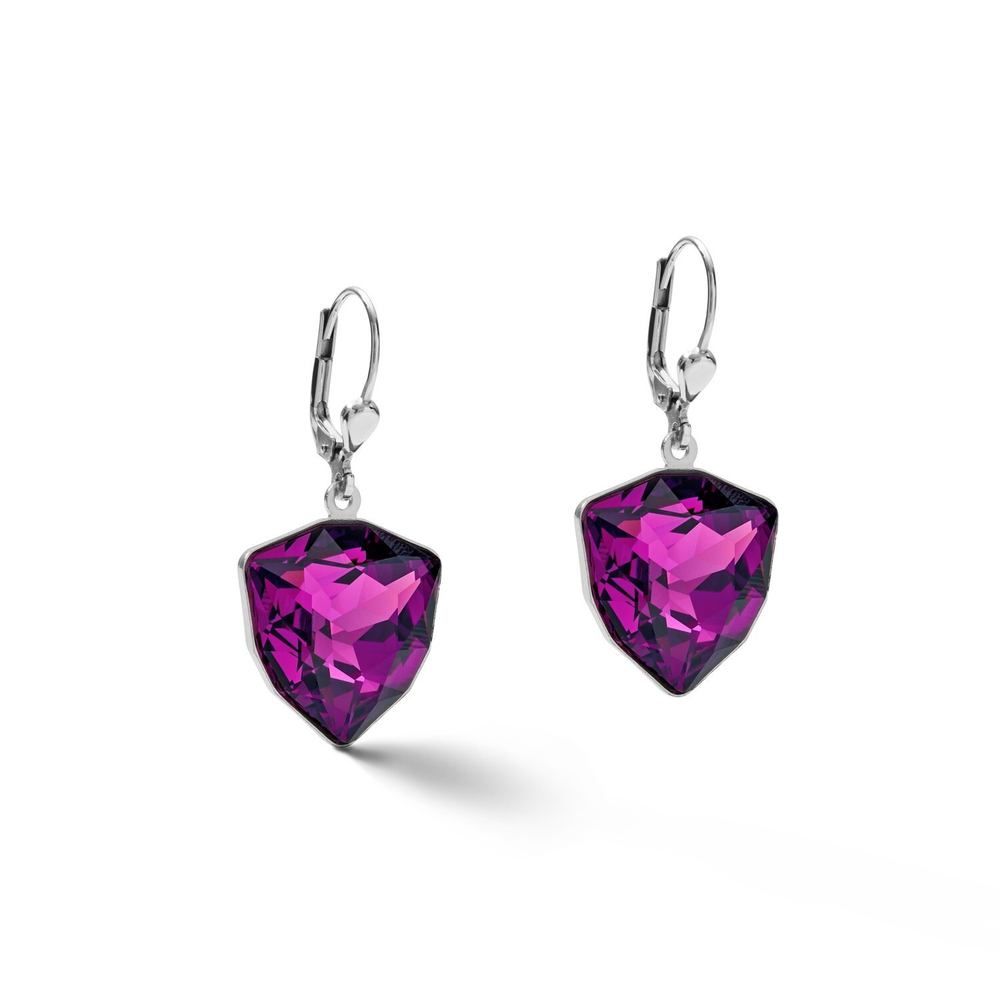Серьги Coeur de Lion Magic Crystal Amethyst 5054/20-0824 цвет фиолетовый