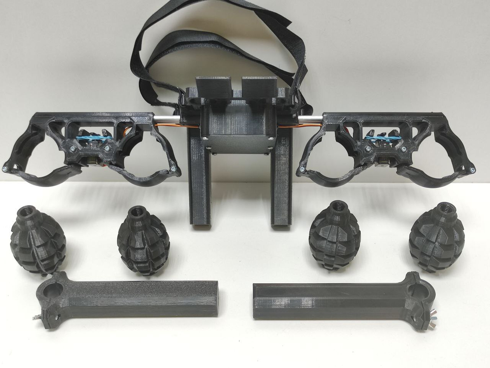 Система сброса груза для DJI Matrice 30/30t под диаметр 60мм