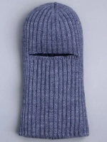 Балаклава для детей вязаная демисезонная