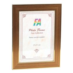 Фоторамка FA Галерея 30х40 пластиковая со стеклом чёрный | FA фототовары