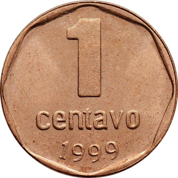 1 сентаво 1999 Аргентина