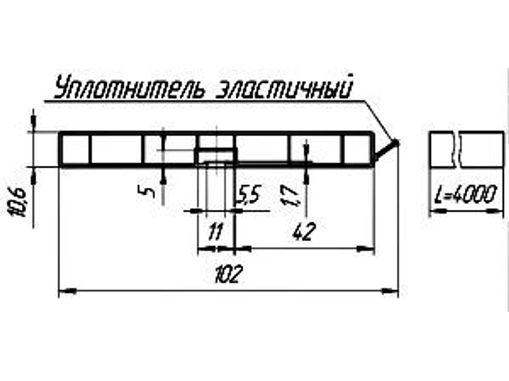 Цоколь 100 ламин. ваниль, L-4м
