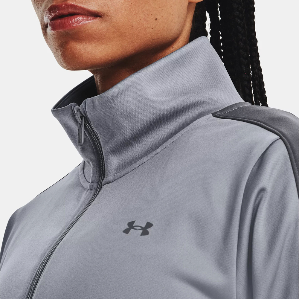 Женские теннисные Костюмы Under Armour Tricot Tracksuit Women - Grey