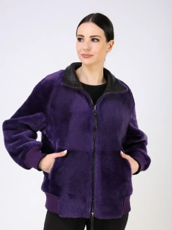 Двусторонняя дубленка зимняя шуба