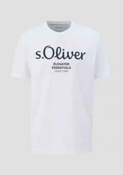 Футболка белая мужская s.Oliver
