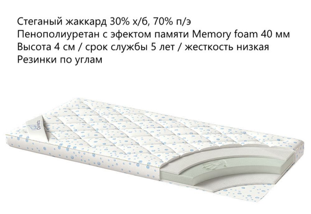 Топпер Memory