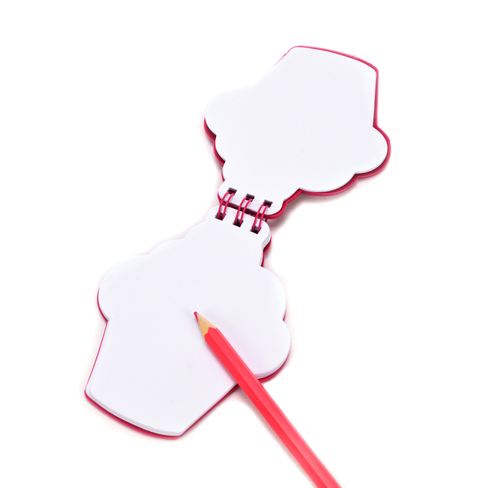 Блокнот "For girls", 9*12 см, 50 листов, на спирали, без линовки, обложка ПВХ