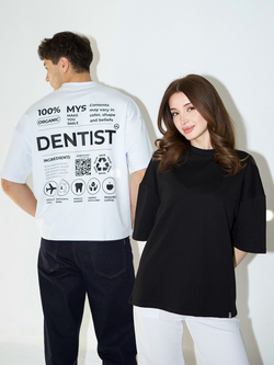 Футболка Dentist черная