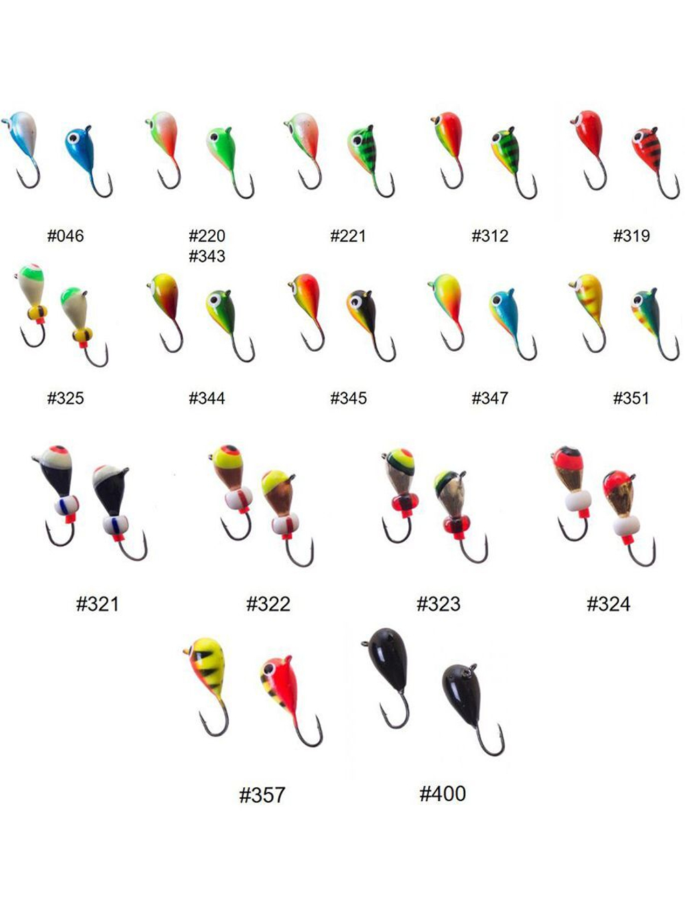 Мормышка вольфрамовая КАПЛЯ С УШКОМ, #220, 10 шт 3,2 г