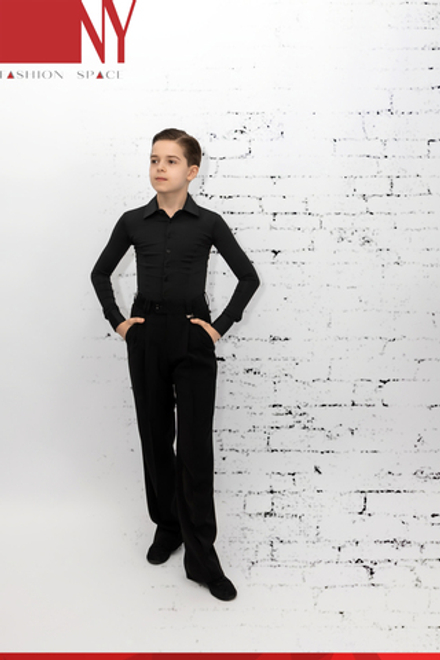 Рубашка Kids Slim-Fit Black