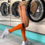 Носки женские оранжевые Marrey Jolene