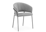 Стул на металлокаркасе Woodville Лео серый brendy monsoon 22, серый