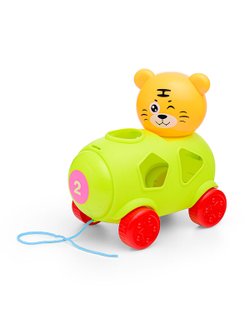 Каталка сортер с тигренком (9502)