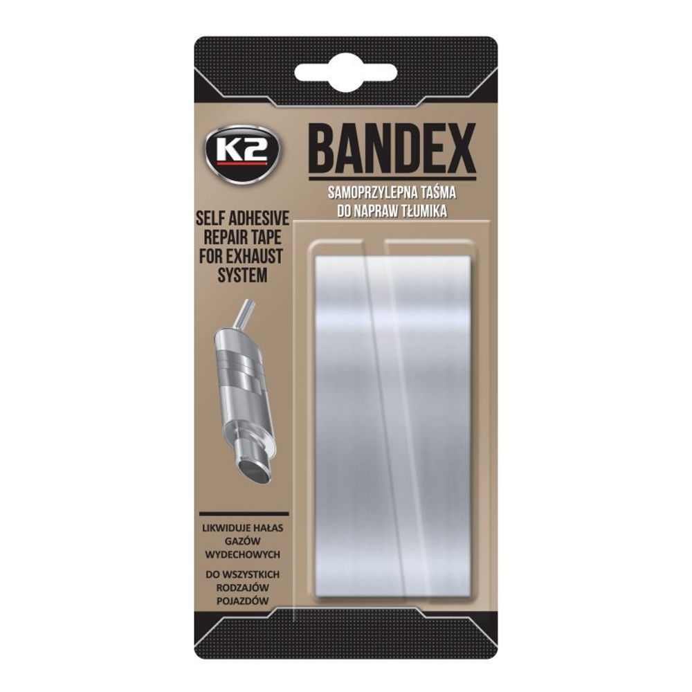 B305 BANDEX 100CM Высокотемпературная лента для ремонта глушителя